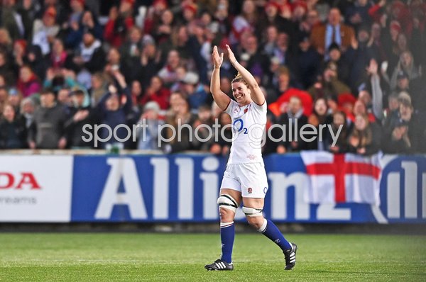 Sarah Hunter England v Scotland Final Match Women's Six Nations Newcastle 2023