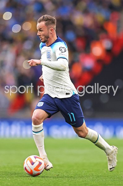 James Maddison England v Ukraine EURO 2024 Qualifying Wembley 2023