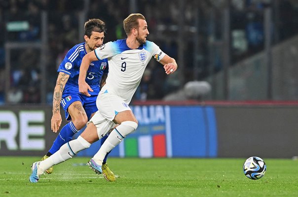 Harry Kane England v Italy EURO 2024 qualifying Naples 2023