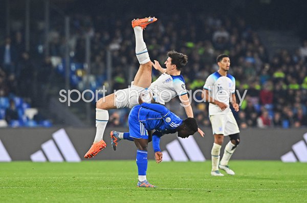 Harry Maguire England v Italy EURO 2024 Qualifying Naples 2023