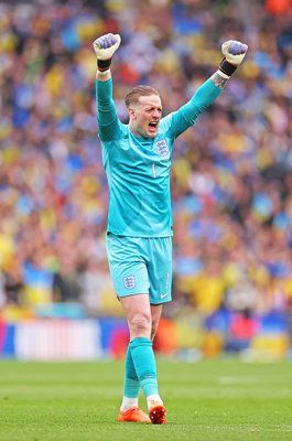 Jordan Pickford England v Ukraine EURO 2024 Qualifying Wembley 2023