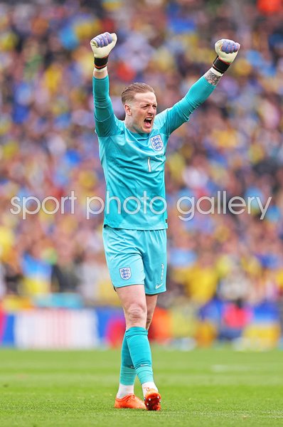 Jordan Pickford England v Ukraine EURO 2024 Qualifying Wembley 2023