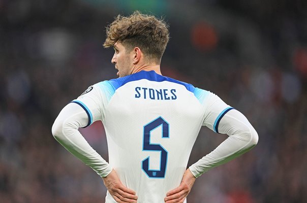 John Stones England v Ukraine EURO 2024 Qualifying Wembley 2023