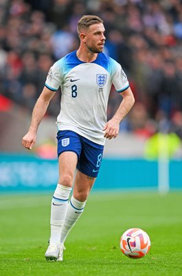Jordan Henderson England v Ukraine EURO 2024 Qualifying Wembley 2023