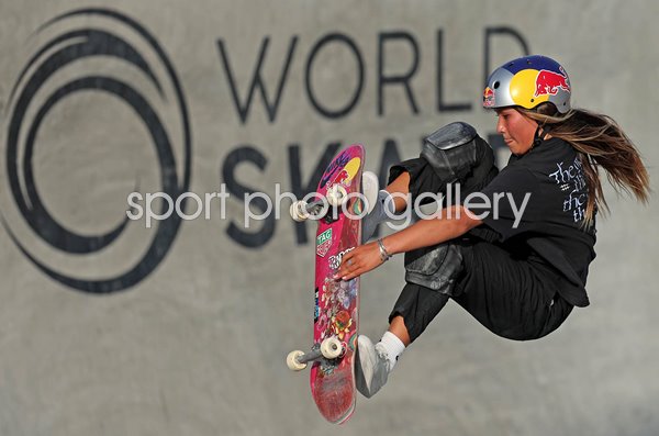 Sky Brown Great Britain Skateboarding World Champion Sharjah 2023