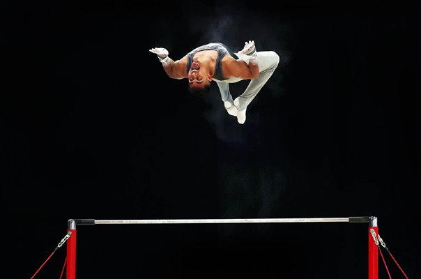 Joshua Nathan Birmingham horizontal bar British Gymnastics Championships 2023