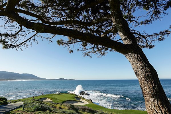 Pebble Beach, 7th hole, California, USA