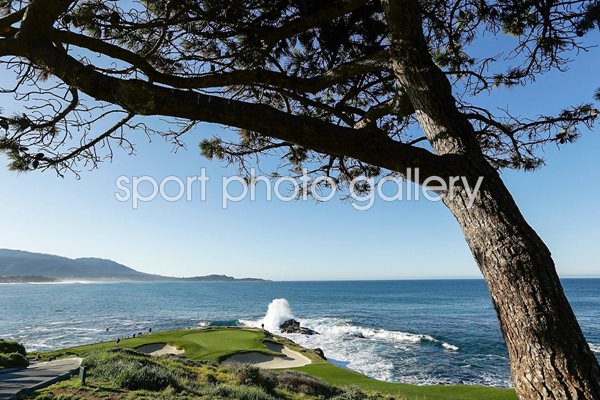 Pebble Beach, 7th hole, California, USA