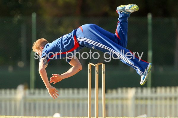 Ben Stokes England Lions v Victoria 2013