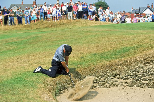 Gary Player South Africa bunker skill British Open Royal Lytham 1994