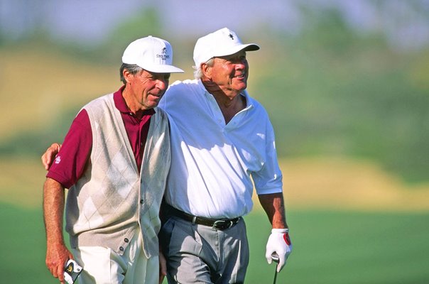 Gary Player and Arnold Palmer Legends of Golf PGA West 1996