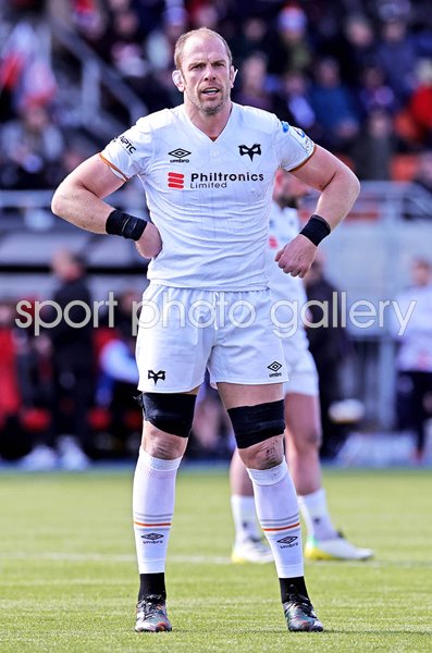 Alun Wyn Jones Ospreys v Saracens Champions Cup 2023