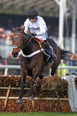 Constitution Hill ridden by Nico de Boinville Aintree Hurdle 2023