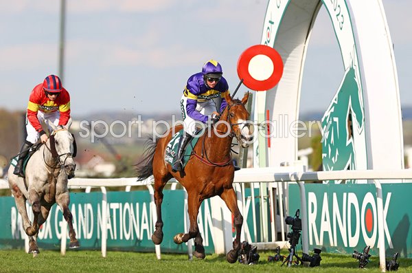 Corach Rambler & jockey Derek Fox win Grand National Aintree 2023