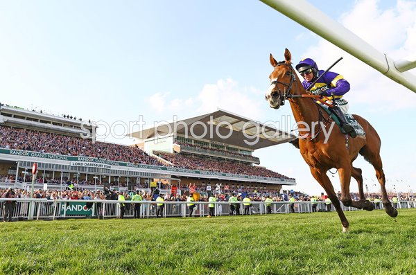 Derek Fox rides Corach Rambler to victory Grand National Aintree 2023