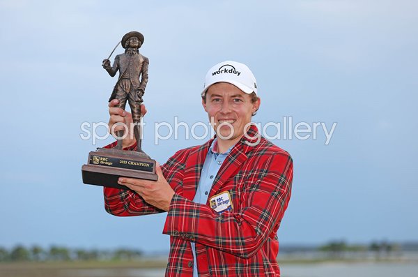 Matt Fitzpatrick England Plaid Jacket RBC Heritage Hilton Head 2023