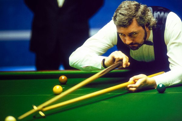 John Virgo England World Snooker Championship Sheffield 1987