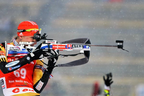 Anastasiya Kuzmina IBU Biathlon World Championships Nove Mesto 2013