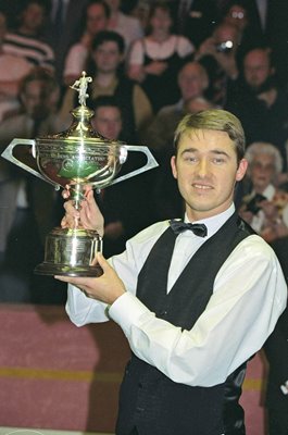 Stephen Hendry Scotland World Snooker Champion Sheffield 1996
