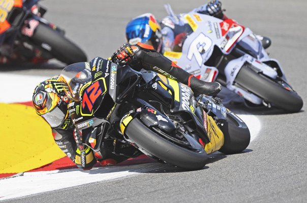 Marco Bezzecchi Italy & Mooney VR46 leads Portugal MotoGP 2023