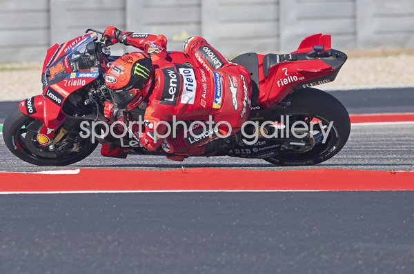 Francesco Bagnaia Italy & Ducati American MotoGP Austin Texas 2023