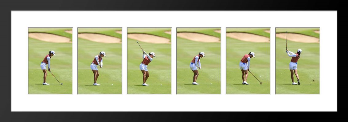 Celine Boutier France Swing Sequence Collage LOTTE Championship 2023