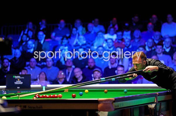 Judd Trump England Rest Shot World Grand Prix Snooker Cheltenham 2023