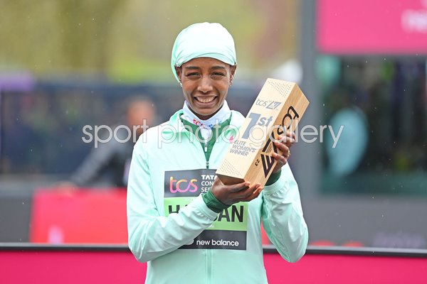 Sifan Hassan Netherlands winner London Marathon 2023