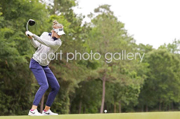 Nelly Korda USA drives Chevron Championship Carlton Woods Texas 2023