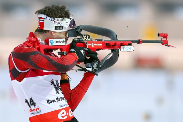 Ole Einar Bjoerndalen IBU Biathlon World Championships 2013