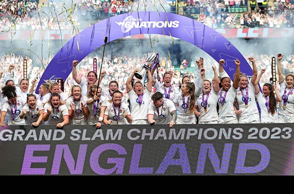 England Women's Six Nations Grand Slam Champions Twickenham 2023