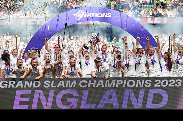 England Women's Six Nations Grand Slam Champions Twickenham 2023