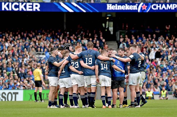 Leinster Huddle v Toulouse Semi Final Champions Cup Dublin 2023