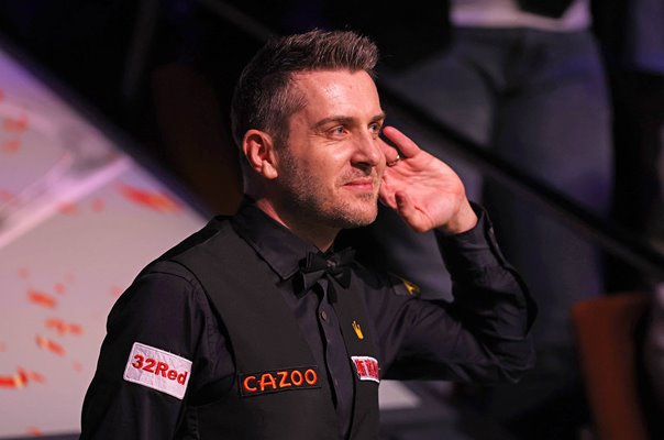 Mark Selby England celebrates 147 World Snooker Final Sheffield 2023