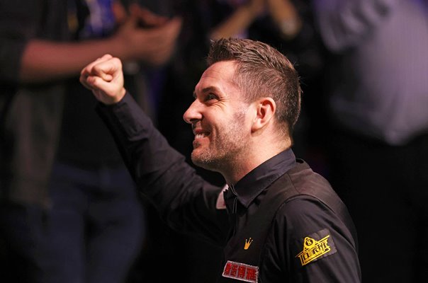 Mark Selby England celebrates 147 World Snooker Final Crucible 2023