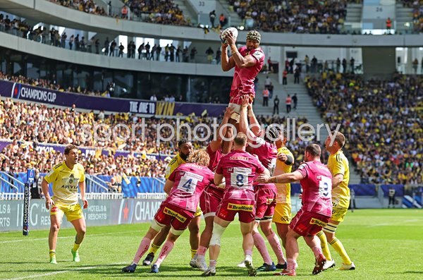 Christ Tshiunza Exeter Chiefs v La Rochelle Semi Final Champions Cup 2023