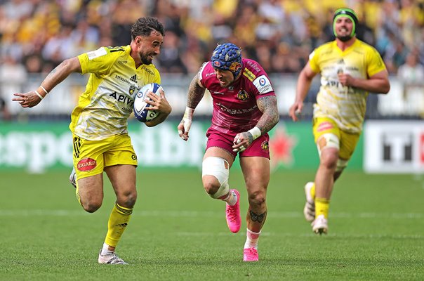 Antoine Hastoy La Rochelle v Jack Nowell Exeter Semi Final Champions Cup 2023