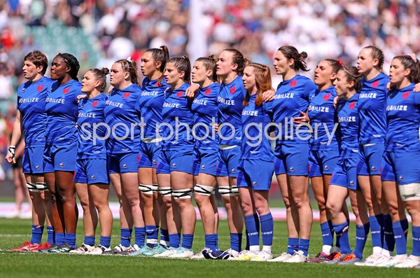 France team line up v England Women's Six Nations Twickenham 2023
