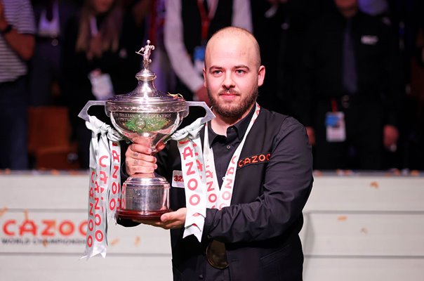 Luca Brecel Belgium World Snooker Champion Crucible Sheffield 2023 
