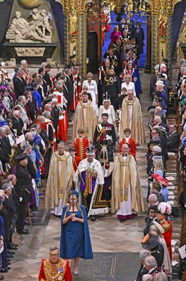 King Charles III & Queen Camilla Westmister Abbey Coronation Day 2023