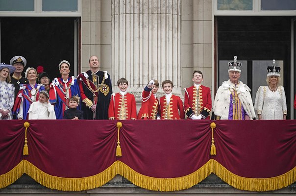 The Royal Family Buckingham Palace Balcony King Charles III Coronation Day 2023