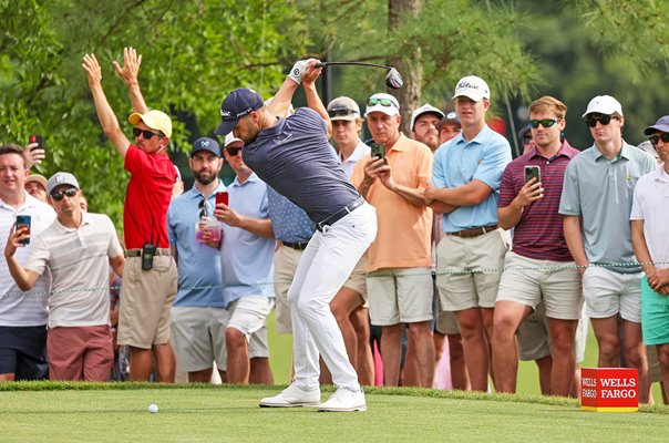 Wyndham Clark USA drives Wells Fargo Quail Hollow CC 2023