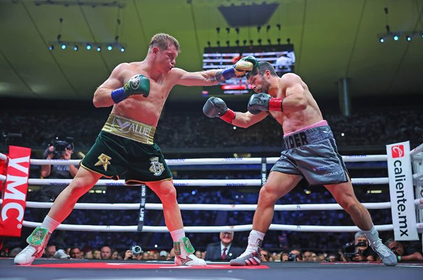 Canelo Alvarez v John Ryder Super Middleweight Fight Mexico 2023