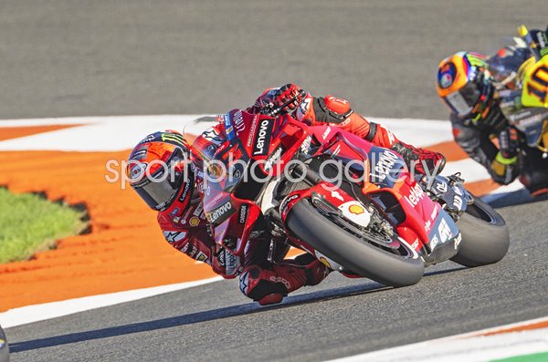 Francesco Bagnaia Italy & Ducati leads Comunitat Valenciana MotoGP 2023