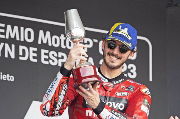 Francesco Bagnaia Italy & Ducati wins Spain MotoGP Jerez 2023