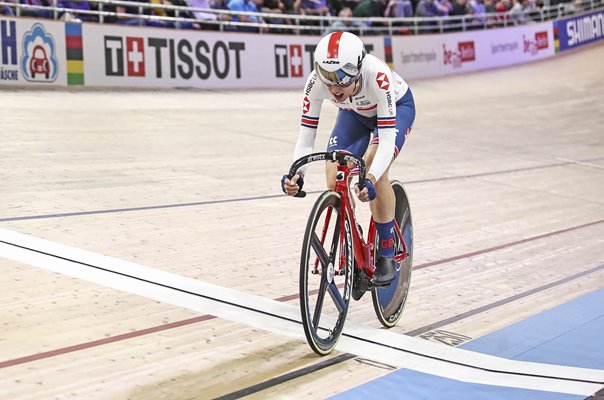 Elinor Barker Great Britain Track Cycling World Championships Berlin 2020