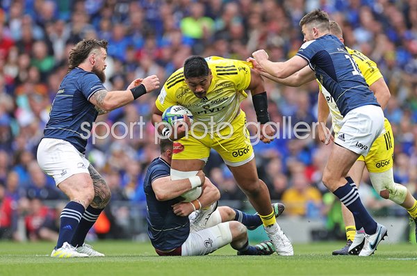 Will Skelton La Rochelle power v Leinster Champions Cup Final Dublin 2023