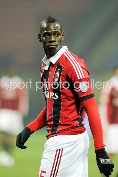 Mario Balotelli - AC Milan v Parma FC 
