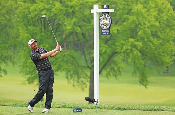 Michael Block USA 15th hole Round Three USPGA Oak Hill CC 2023