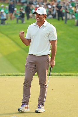 Brooks Koepka USA winning moment Final Round USPGA Oak Hill CC 2023